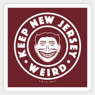 Keep New Jersey Weird Tillie Magnet